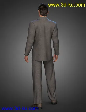 3D打印模型dForce Casual Suit for Genesis 8.1 Males的图片