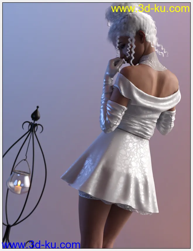 dForce Chic Party Fashion for Genesis 8 Female模型的图片2