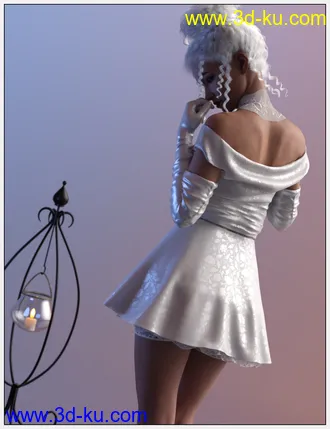 3D打印模型dForce Chic Party Fashion for Genesis 8 Female的图片