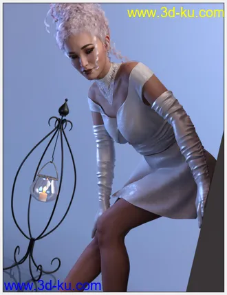 3D打印模型dForce Chic Party Fashion for Genesis 8 Female的图片