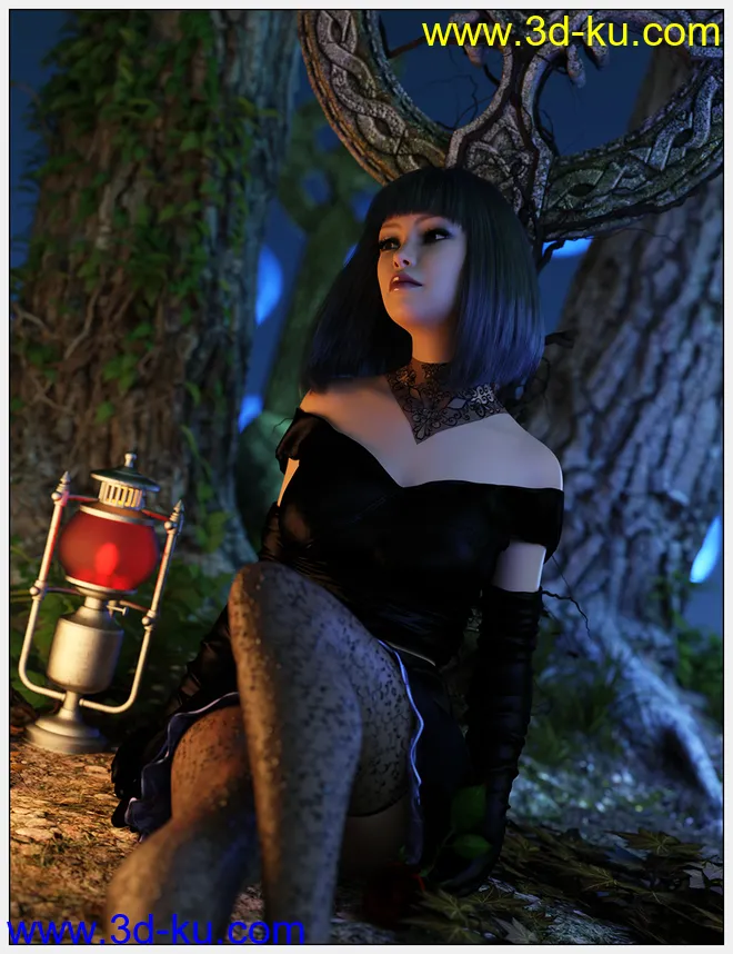 dForce Chic Party Fashion for Genesis 8 Female模型的图片11