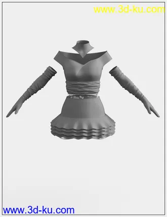 3D打印模型dForce Chic Party Fashion for Genesis 8 Female的图片