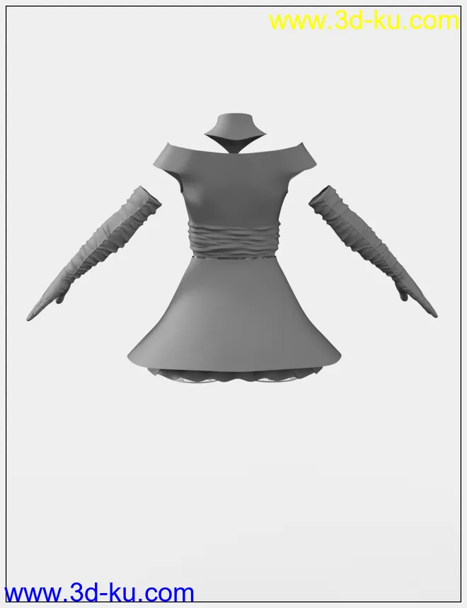 dForce Chic Party Fashion for Genesis 8 Female模型的图片17