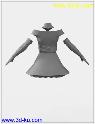 3D打印模型dForce Chic Party Fashion for Genesis 8 Female的图片