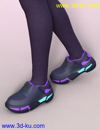 3D打印模型dForce Comfy Outfit for Genesis 8 and Genesis 8.1 Females的图片