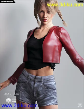 3D打印模型dForce Dallas Closet for Genesis 8 Female(s)的图片