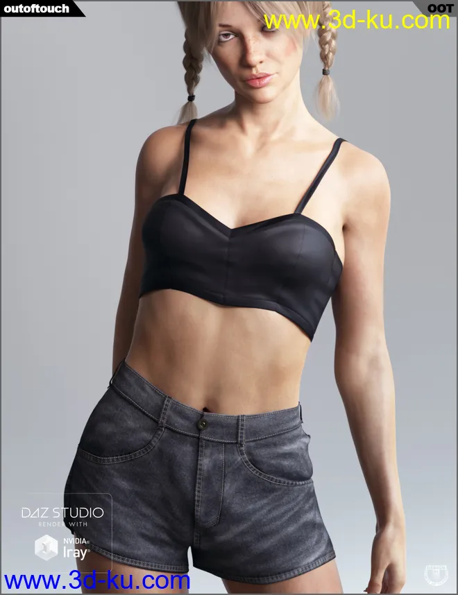 dForce Dallas Closet for Genesis 8 Female(s)模型的图片3