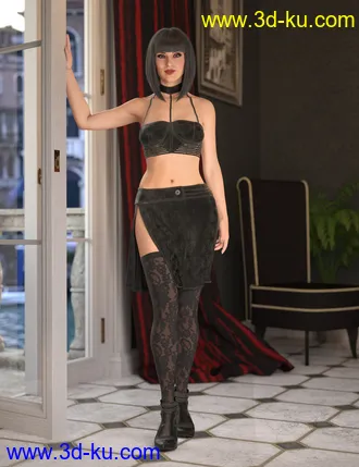 3D打印模型dForce Date Night for Genesis 8 Female的图片