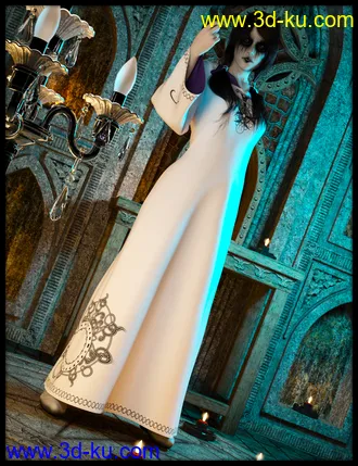 3D打印模型dForce Devil's Children Outfits for Genesis 8 Female的图片