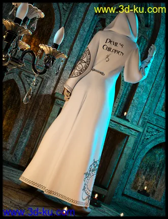3D打印模型dForce Devil's Children Outfits for Genesis 8 Female的图片