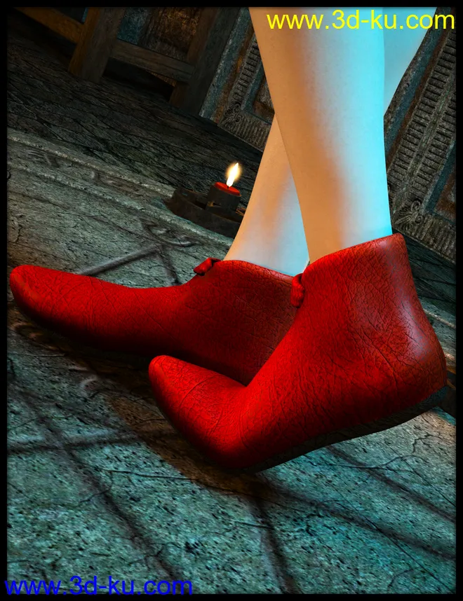 dForce Devil's Children Outfits for Genesis 8 Female模型的图片11