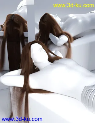 3D打印模型dForce Elven Lord Hair for Genesis 8的图片