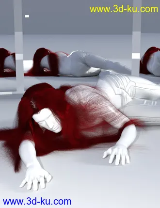 3D打印模型dForce Elven Lord Hair for Genesis 8的图片