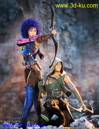 3D打印模型dForce Ember Skies Outfit Textures的图片