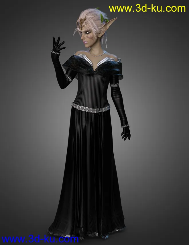 dForce Faded Illusions for Genesis 8 and 8.1 Females模型的图片2