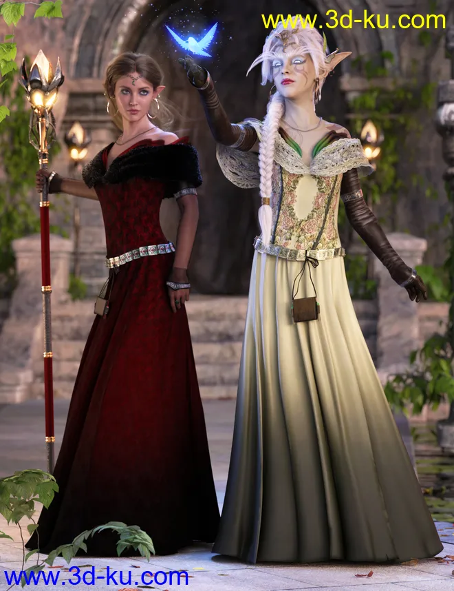 dForce Faded Illusions Textures模型的图片1