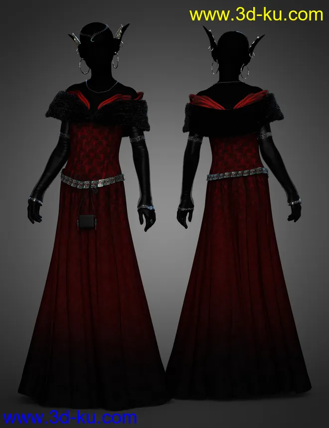 dForce Faded Illusions Textures模型的图片2