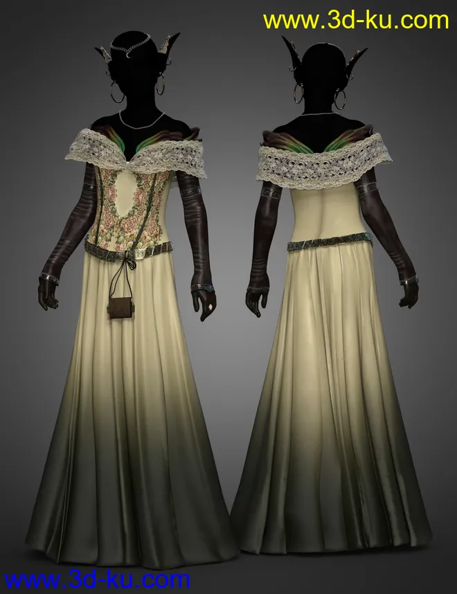 dForce Faded Illusions Textures模型的图片3