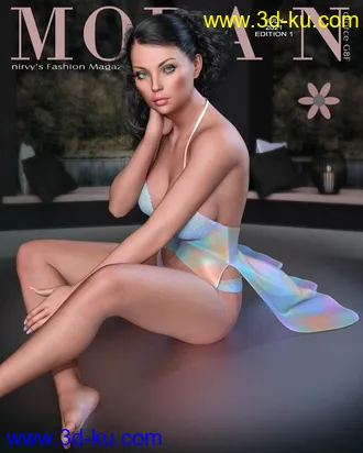 3D打印模型dforce Flaunt It Lingerie G8F的图片