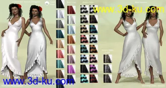 3D打印模型dForce Floral Fiesta Outfit for Genesis 8 Females的图片