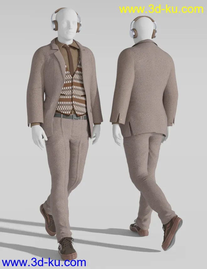 dForce Flow Outfit Textures模型的图片2