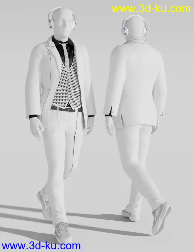 dForce Flow Outfit Textures模型的图片3