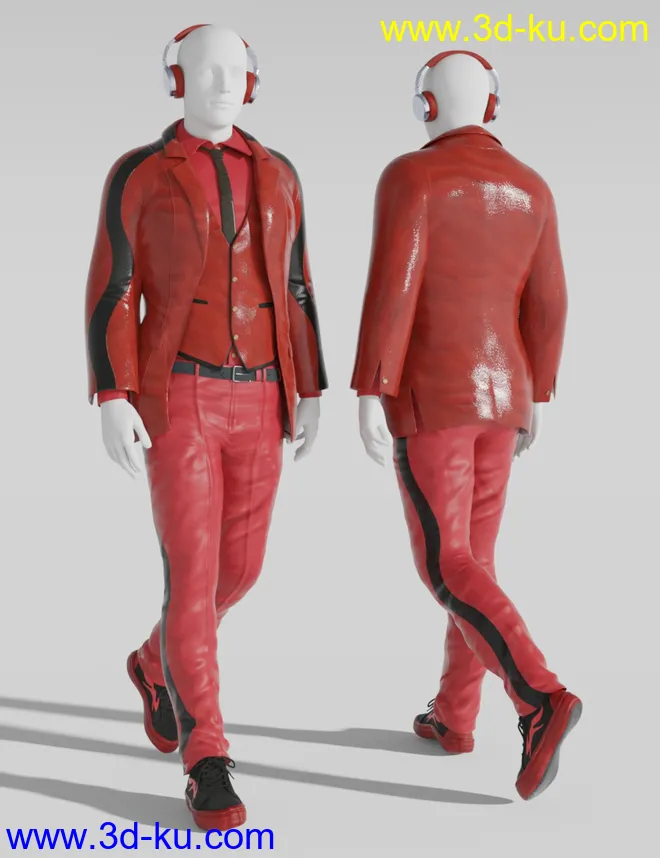 dForce Flow Outfit Textures模型的图片5