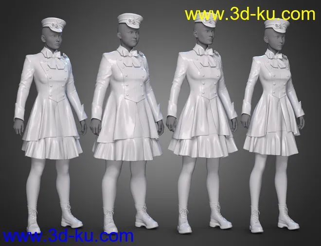 dForce Goodnight Outfit for Genesis 8 Females模型的图片5