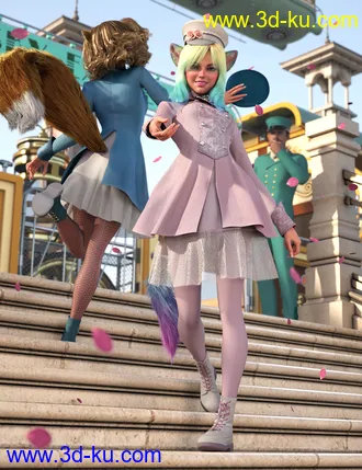3D打印模型dForce Goodnight Outfit Textures的图片