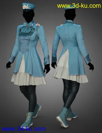 3D打印模型dForce Goodnight Outfit Textures的图片