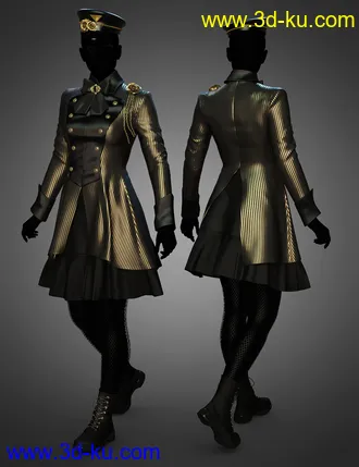 3D打印模型dForce Goodnight Outfit Textures的图片