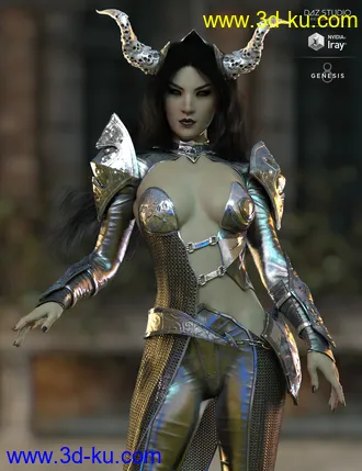 3D打印模型dForce Hellen Outfit Textures的图片