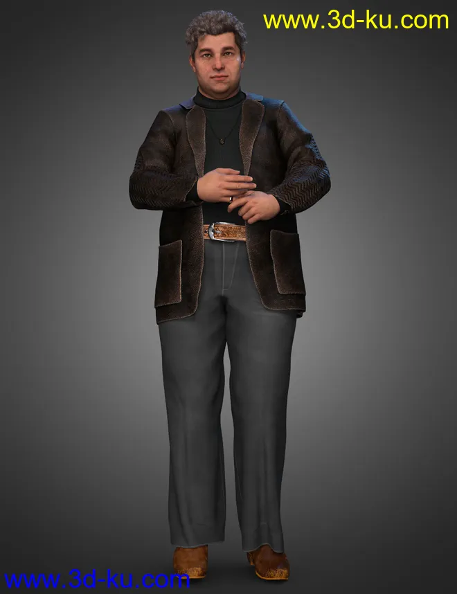 dForce Hollywood Outfit for 8.1 Males模型的图片2
