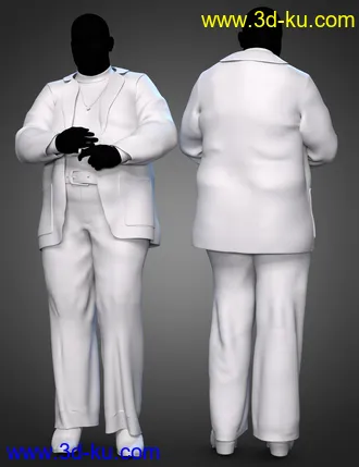 3D打印模型dForce Hollywood Outfit for 8.1 Males的图片