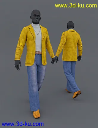 3D打印模型dForce Hollywood Outfit Textures的图片
