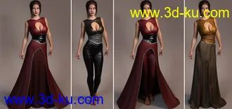 3D打印模型dForce Horizon Outfit for Genesis 8 Female(s)的图片