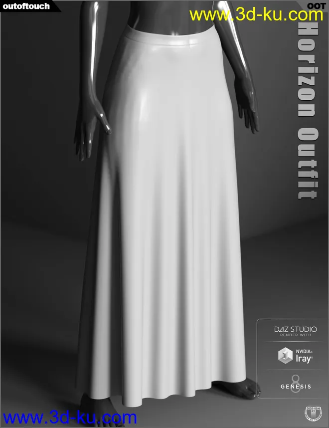 dForce Horizon Outfit for Genesis 8 Female(s)模型的图片17