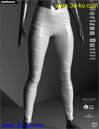3D打印模型dForce Horizon Outfit for Genesis 8 Female(s)的图片