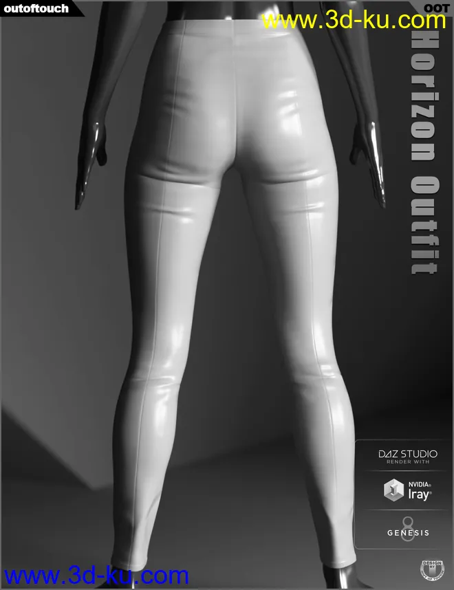 dForce Horizon Outfit for Genesis 8 Female(s)模型的图片19