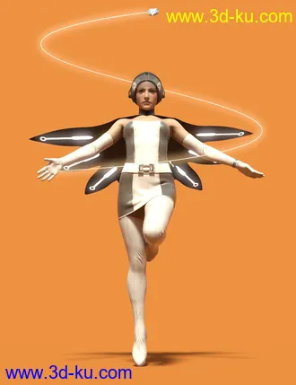 3D打印模型dForce JF Outfit for Genesis 8 and 8.1 Females的图片