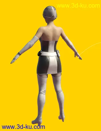 3D打印模型dForce JF Outfit for Genesis 8 and 8.1 Females的图片