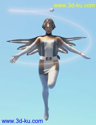 3D打印模型dForce JF Outfit for Genesis 8 and 8.1 Females的图片