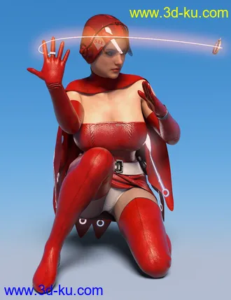 3D打印模型dForce JF Outfit for Genesis 8 and 8.1 Females的图片