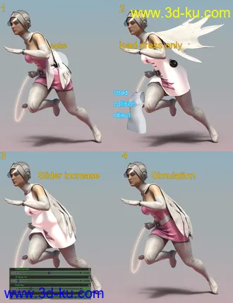 3D打印模型dForce JF Outfit for Genesis 8 and 8.1 Females的图片