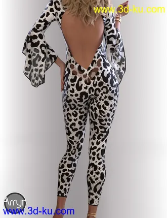 3D打印模型dForce Lea Homewear Outfit for Genesis 8.1 Females的图片