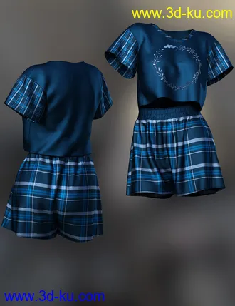 3D打印模型dForce Lily Outfit Texture Expansion的图片