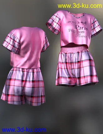 3D打印模型dForce Lily Outfit Texture Expansion的图片