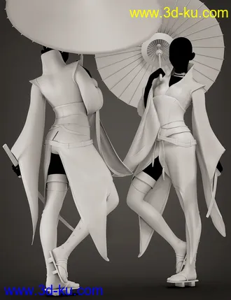 3D打印模型dForce Maho Outfit for Genesis 8.1 Female的图片