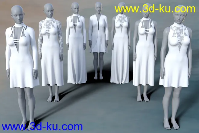 dForce MeriMay Multiform for Genesis 8 Female(s)模型的图片6