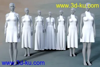 3D打印模型dForce MeriMay Multiform for Genesis 8 Female(s)的图片